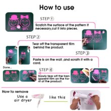 Pokemon Pattern Living Room Waterproof Wall Stickers Pokemon Pattern Living Room Waterproof Wall Stickers