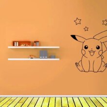 Anime Pokemon Pikachu Living Room Wall Stickers Anime Pokemon Pikachu Living Room Wall Stickers