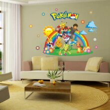 Pokemon Pikachu Home Decorations Wallpaper Stickers Pokemon Pikachu Home Decorations Wallpaper Stickers