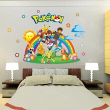 Pokemon Pikachu Home Decorations Wallpaper Stickers Pokemon Pikachu Home Decorations Wallpaper Stickers