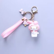 Kuromi My Melody Pom Pom Purin Cinnamoroll Pendant Keychain Kuromi My Melody Pom Pom Purin Cinnamoroll Pendant Keychain
