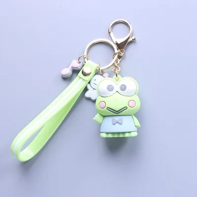 Kuromi My Melody Pom Pom Purin Cinnamoroll Pendant Keychain