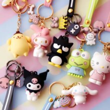 Sanrio Series My Melody/Cinnamoroll Dog Keychain Sanrio Series My Melody/Cinnamoroll Dog Keychain