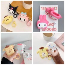 Sanrio 3D Cute Cartoon Earphones Case Box For Airpods Melody Portable Headphone Cover Anti Drop Accessories For Airpods 1 2 Case Sanrio 3D Cute Cartoon Earphones Case Box For Airpods Melody Portable Headphone Cover Anti Drop Accessories For Airpods 1 2 Case