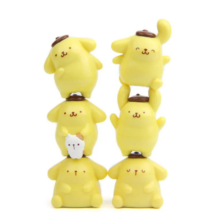 Cartoon Sanrio Jenga Action Figure Landscaping Doll Cartoon Sanrio Jenga Action Figure Landscaping Doll