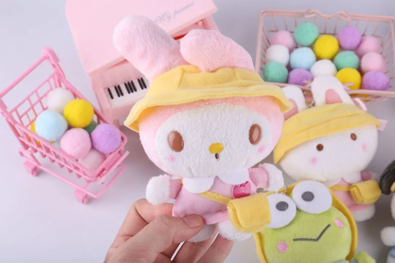 My Melody Keroppi Rabbit Stuffed Key Chain