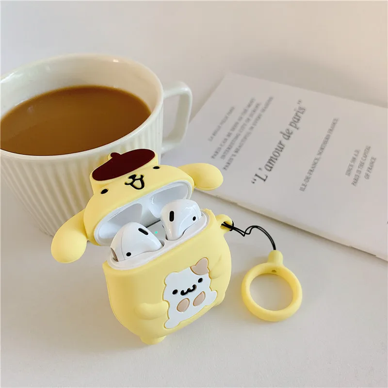 3D Cinnamoroll Pomponpurin Earphone Case For Apple Airpods