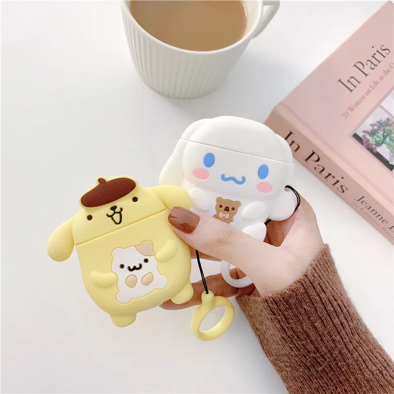 3D Cinnamoroll Pomponpurin Earphone Case For Apple Airpods