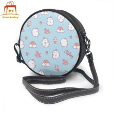 Kawaii Sanrio Cartoon Leather Round Shoulder Handbag Kawaii Sanrio Cartoon Leather Round Shoulder Handbag