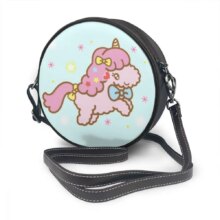 Kawaii Sanrio Cartoon Leather Round Shoulder Handbag Kawaii Sanrio Cartoon Leather Round Shoulder Handbag
