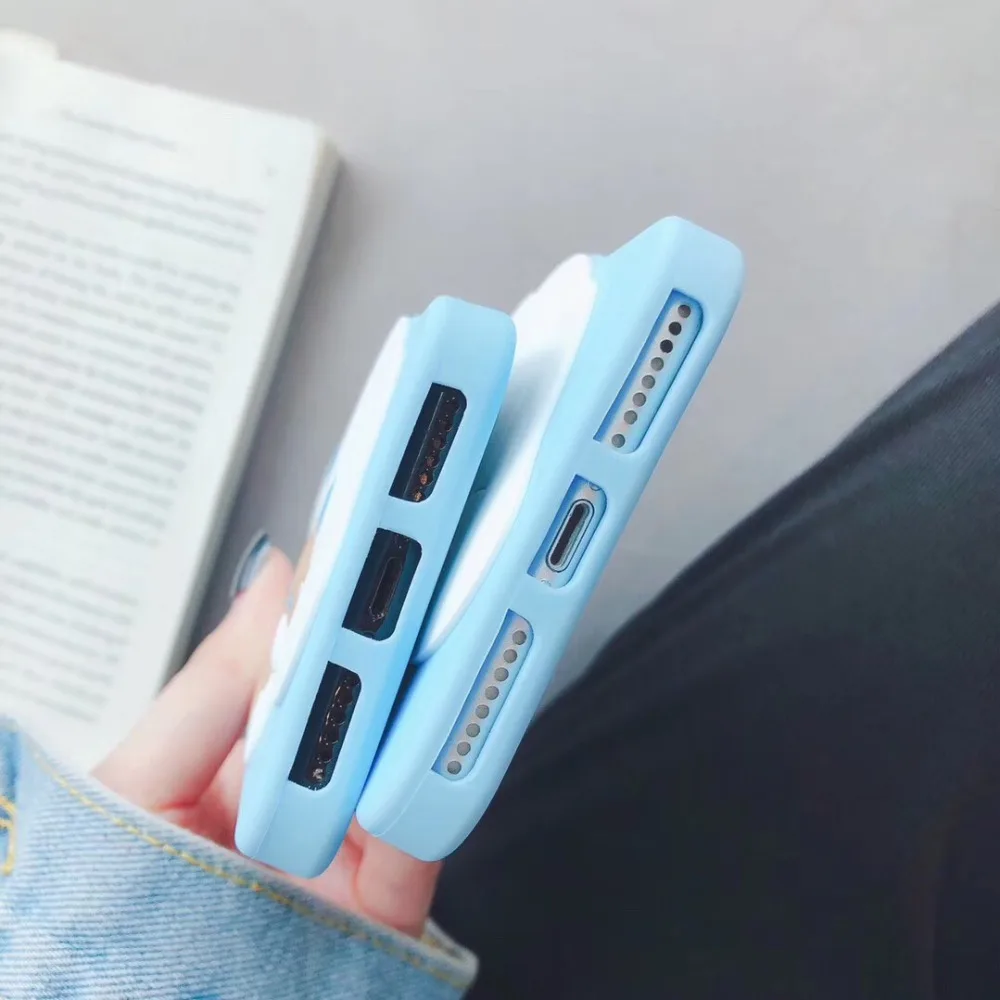 Cartoon Cinnamoroll Soft Silicone Mobile Phone Case For IPhone Cartoon Cinnamoroll Soft Silicone Mobile Phone Case For IPhone