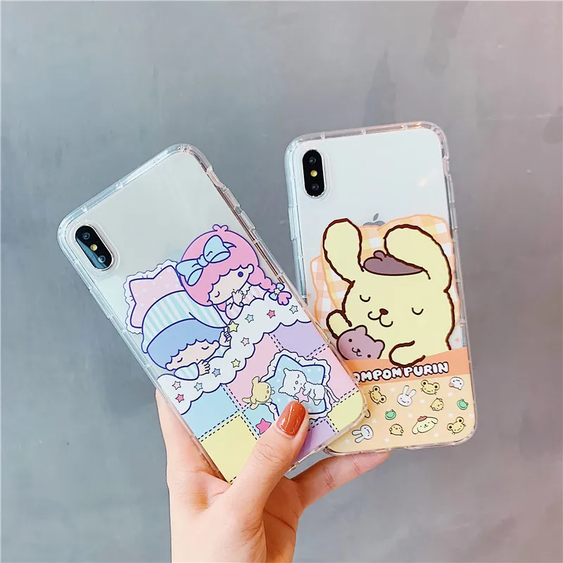 Cartoon Soft TPU Shockproof Back Cover For IPhone Cartoon Soft TPU Shockproof Back Cover For IPhone