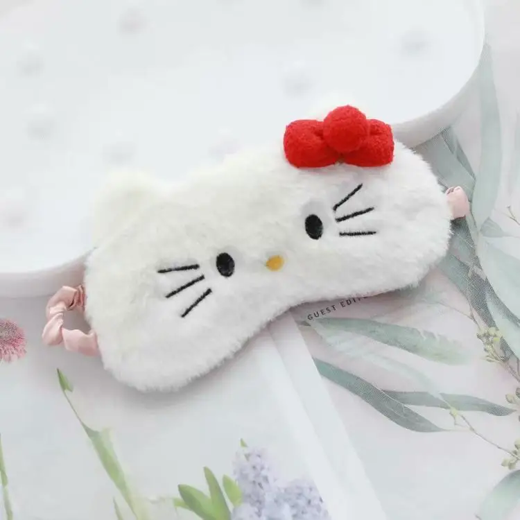 Cartoon Cinnamoroll/My Melody Plush Sleeping Eye Mask