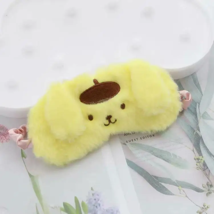Cartoon Cinnamoroll/My Melody Plush Sleeping Eye Mask
