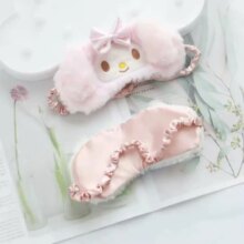 Cartoon Cinnamoroll/My Melody Plush Sleeping Eye Mask Cartoon Cinnamoroll/My Melody Plush Sleeping Eye Mask