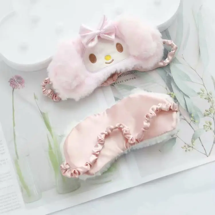 Cartoon Cinnamoroll/My Melody Plush Sleeping Eye Mask