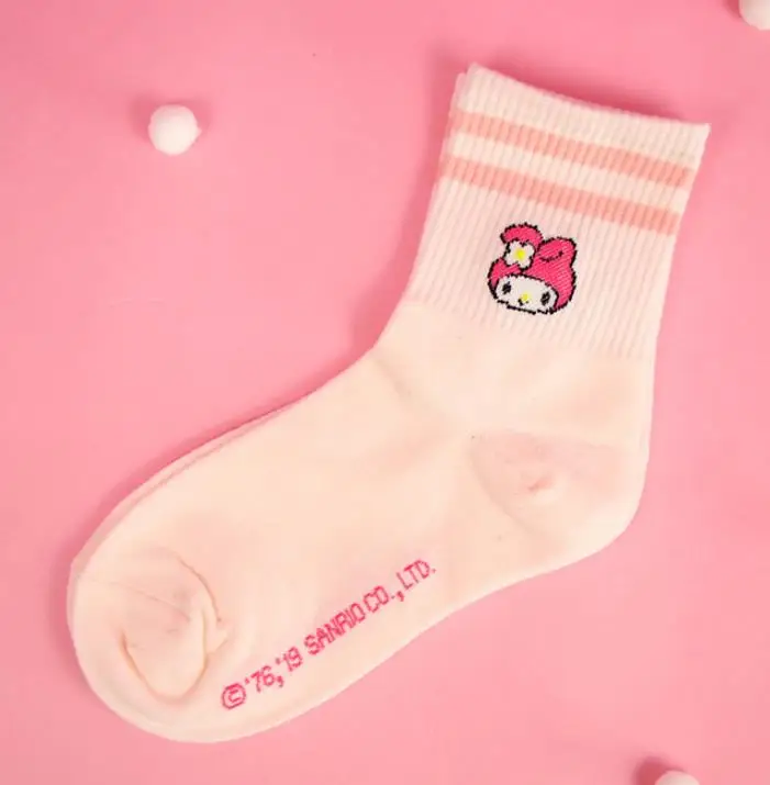 My Melody/Cinnamoroll Cartoon Casual Socks 