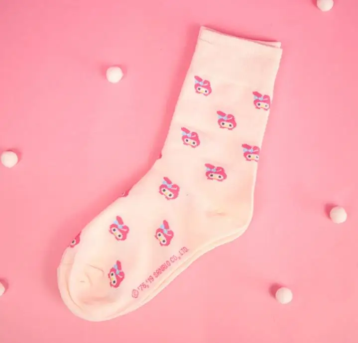 My Melody/Cinnamoroll Cartoon Casual Socks 