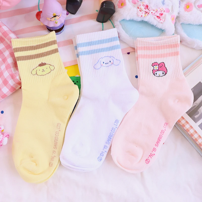 My Melody Cinnamoroll Designer Sock 
