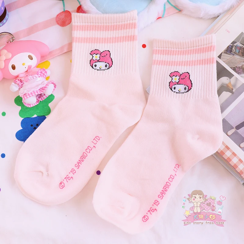 My Melody Cinnamoroll Designer Sock 