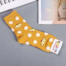 Cartoon Cinnamoroll Gudatema Bad Badtz Maru Pattern Cotton Sock Cartoon Cinnamoroll Gudatema Bad Badtz Maru Pattern Cotton Sock