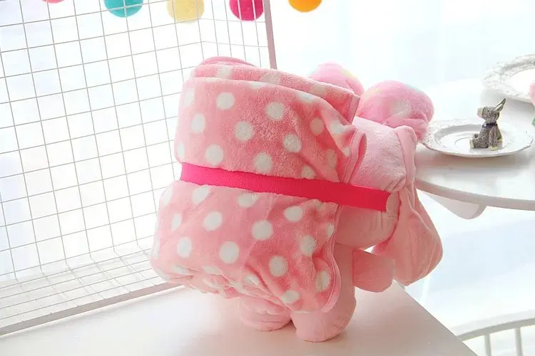 Cinnamoroll Cartoon Stuffed Soft Plush Doll With Blanket