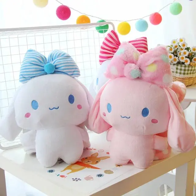 Cinnamoroll Cartoon Stuffed Soft Plush Doll With Blanket