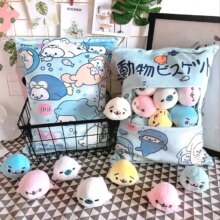Anime Cinnamoroll Stuffed Melody Rabbit Design Small Cushion Anime Cinnamoroll Stuffed Melody Rabbit Design Small Cushion