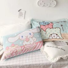 Cartoon Cinnamoroll Soft Plush Pillowcase Cartoon Cinnamoroll Soft Plush Pillowcase