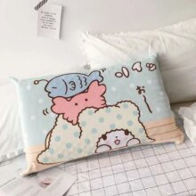 Cartoon Cinnamoroll Soft Plush Pillowcase Cartoon Cinnamoroll Soft Plush Pillowcase