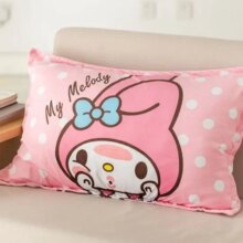 Cinnamoroll Melody Plush Cartoon Bed Single Pillowcase Cinnamoroll Melody Plush Cartoon Bed Single Pillowcase