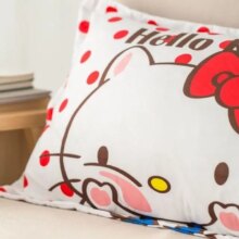 Cinnamoroll Melody Plush Cartoon Bed Single Pillowcase Cinnamoroll Melody Plush Cartoon Bed Single Pillowcase