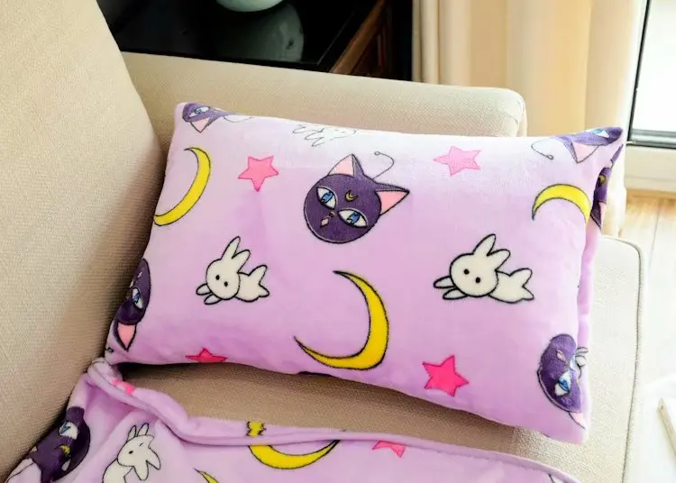 Moon Luna Twins Star Duffy Gudetama Anpanman Pillow Bed Sheet Cover