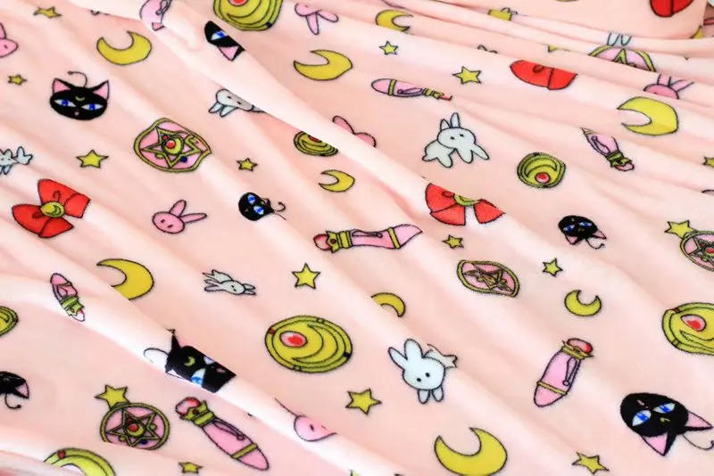 Moon Luna Twins Star Duffy Gudetama Anpanman Pillow Bed Sheet Cover