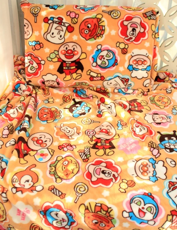 Moon Luna Twins Star Duffy Gudetama Anpanman Pillow Bed Sheet Cover