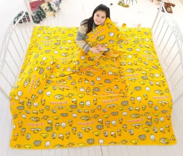 Moon Luna Twins Star Duffy Gudetama Anpanman Pillow Bed Sheet Cover