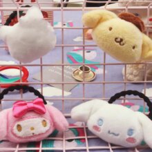 Cinnamoroll Dog Design Plush Hair Band Cinnamoroll Dog Design Plush Hair Band