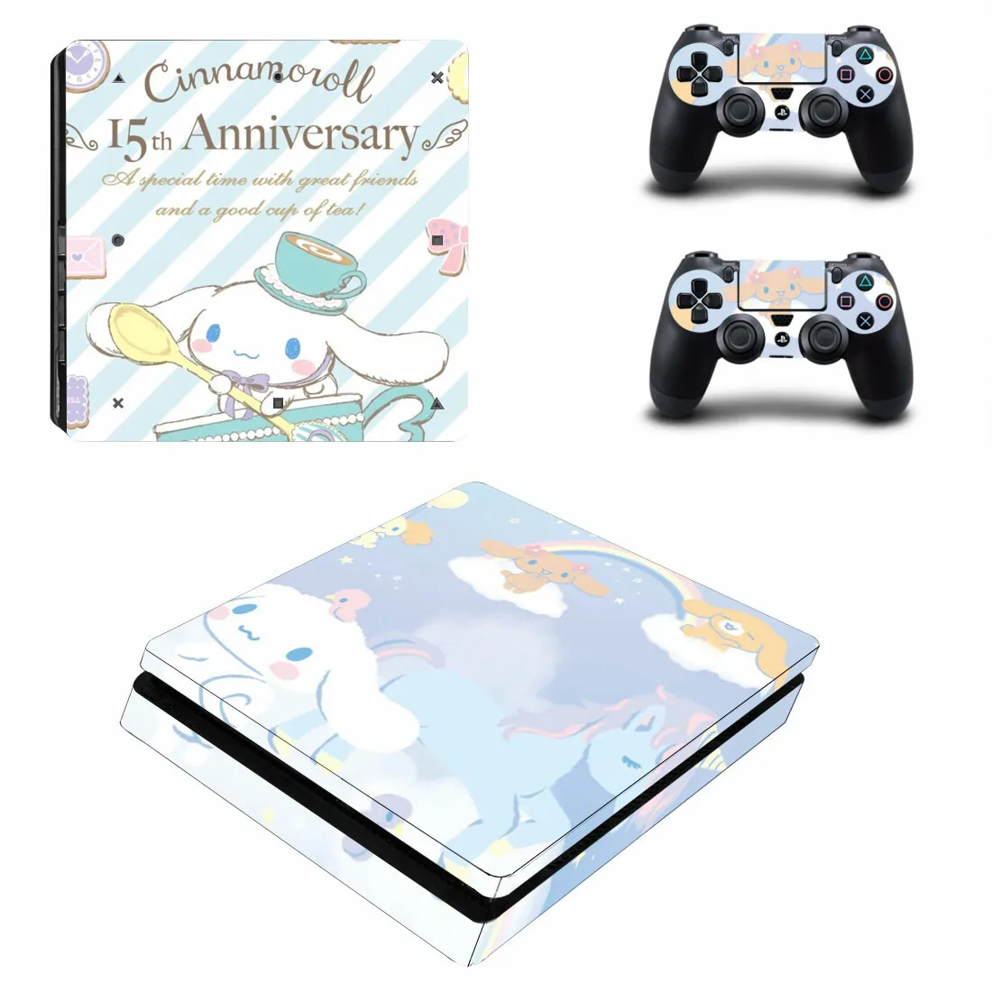 Cinnamoroll Slim Skin Sticker For PlayStation 4 Cinnamoroll Slim Skin Sticker For PlayStation 4