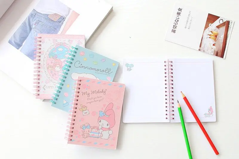 Cartoon Melody Cinnamoroll Craft Notebook