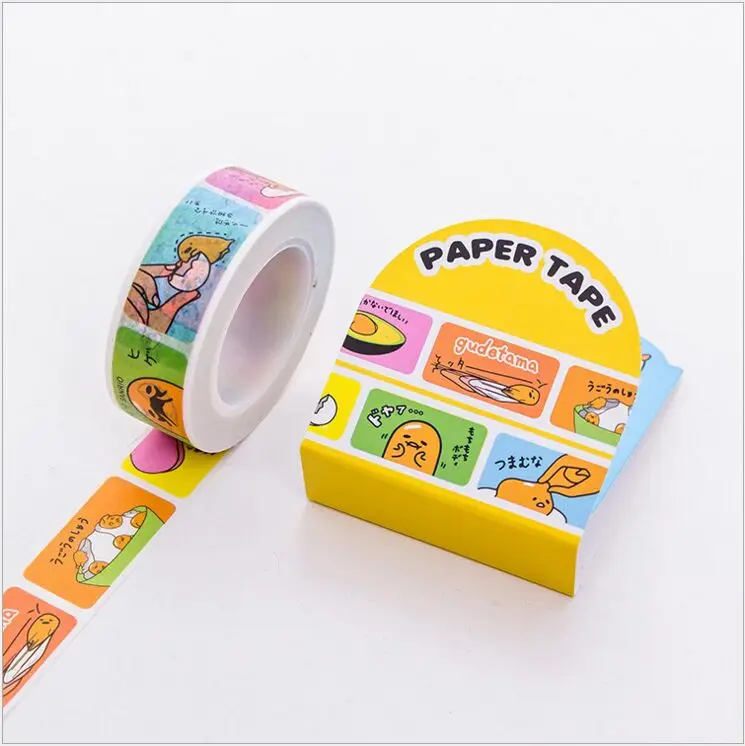 Cartoon Cinnamoroll My Melody Kitty Gudetama Prints Decoration Tape