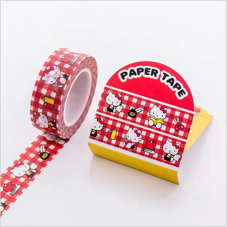 Cartoon Cinnamoroll My Melody Kitty Gudetama Prints Decoration Tape