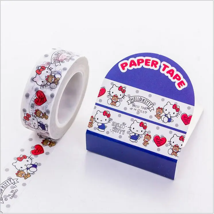 Cartoon Cinnamoroll My Melody Kitty Gudetama Prints Decoration Tape