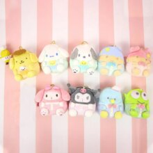 Kuromi Cinnamoroll Pompompurin My Melody Soft Plush Pendant Kuromi Cinnamoroll Pompompurin My Melody Soft Plush Pendant