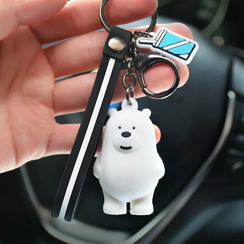 My Melody Cinnamoroll Sanrio Series fur Ball Keychain