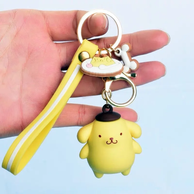 Cartoon Design Cinnamoroll Dog Bag KeyChain