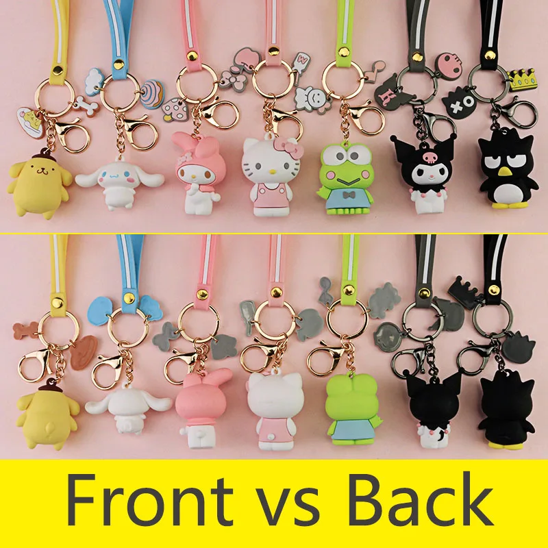 Cartoon Design Cinnamoroll Dog Bag KeyChain