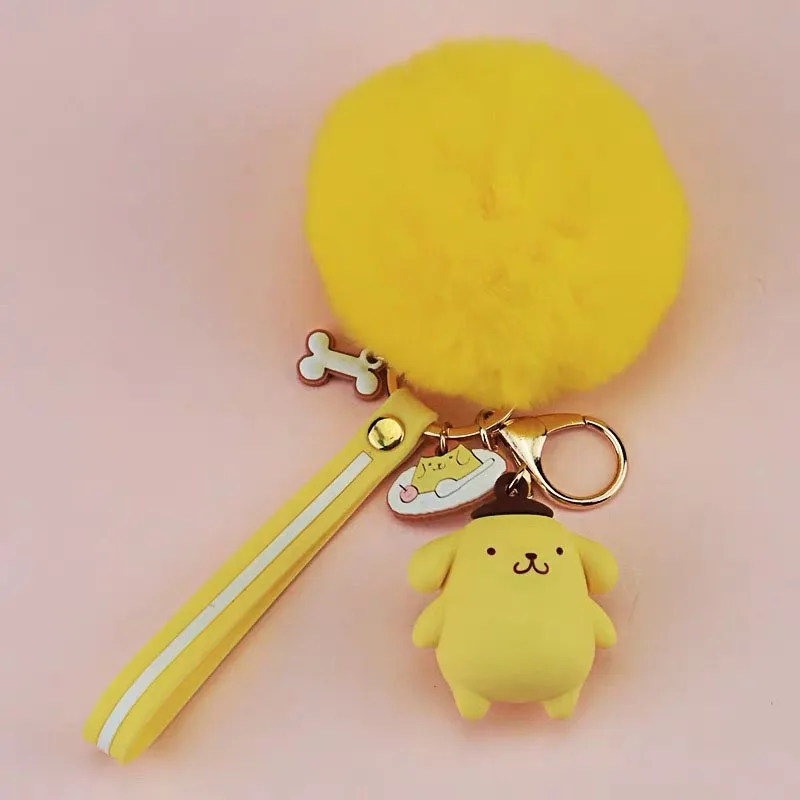 Cartoon Design Cinnamoroll Dog Bag KeyChain