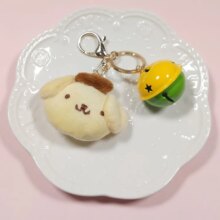 Cartoon Cinnamoroll Dog Design Keychain Cartoon Cinnamoroll Dog Design Keychain