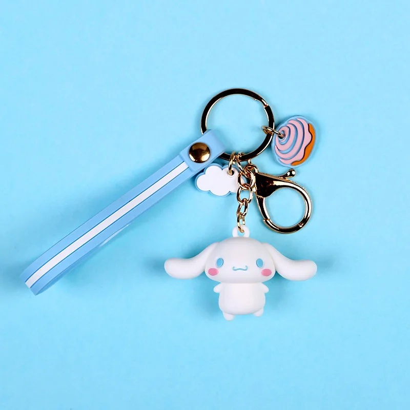 Cartoon Melody Cinnamoroll Doll Keychain Cartoon Melody Cinnamoroll Doll Keychain