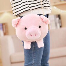 Kawaii Pig Shape Soft Handbag Kawaii Pig Shape Soft Handbag